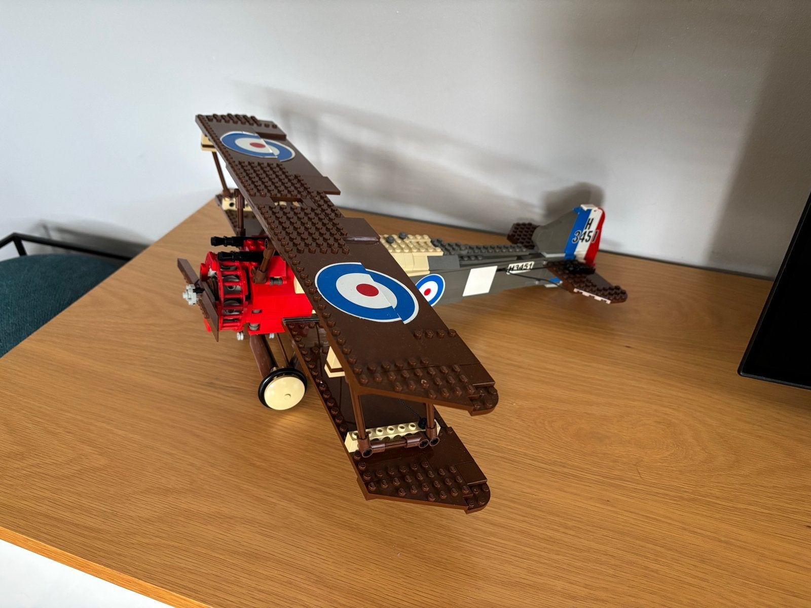 Lego Sopwith Camel 3451 vliegtuig, Ophalen of Verzenden, Gebruikt, Overige merken