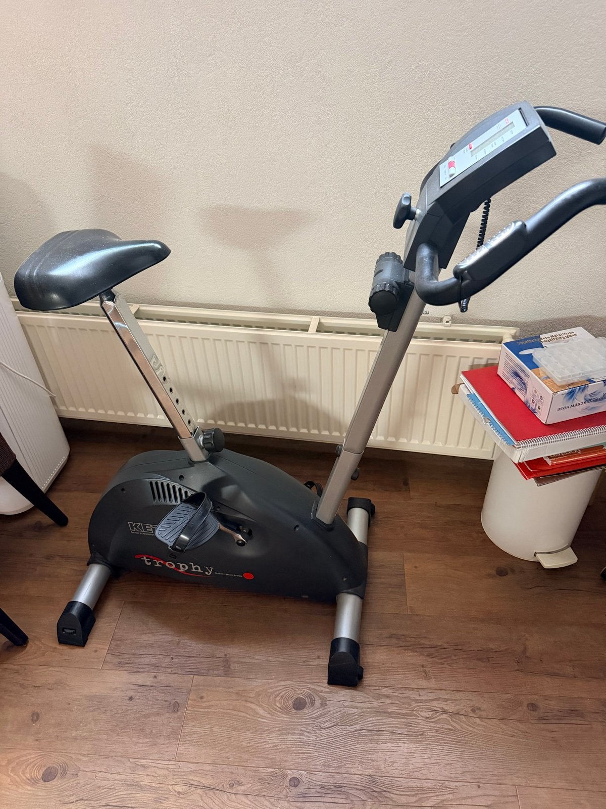 Kettler Trophy Hometrainer - Cardio Fitness, Ophalen, Gebruikt, Metaal, Benen