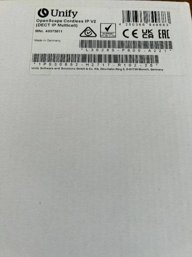 ☎️ Unify Mitel BSIP2 Dect S30852-S2717-R101 ☎️, Ophalen of Verzenden, Refurbished, 4 handsets of meer