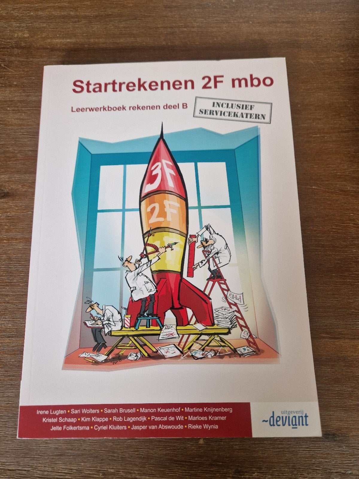 Startrekenen 2F mbo Leerwerkboek rekenen deel B, Overige vakken, Nieuw, Ophalen of Verzenden, Irene Lugten, Sari Wolters, Sarah Brusell e.a.