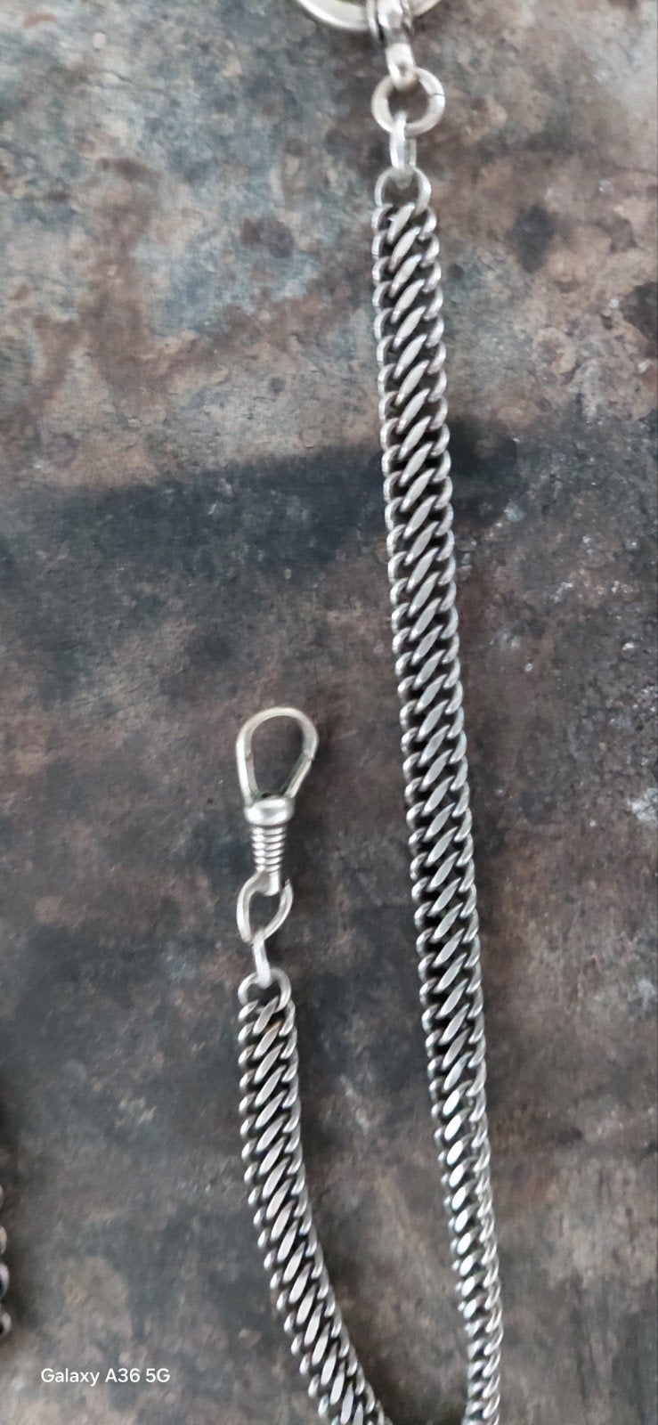 hhk herenhorlogekettingen/ armbanden, Ophalen of Verzenden, Zilver, Overige merken