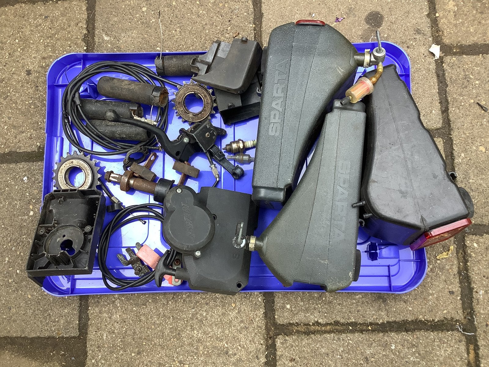 Spartamet onderdelen 30 euro, Ophalen, Oldtimerfiets, Overige typen, Overige materialen