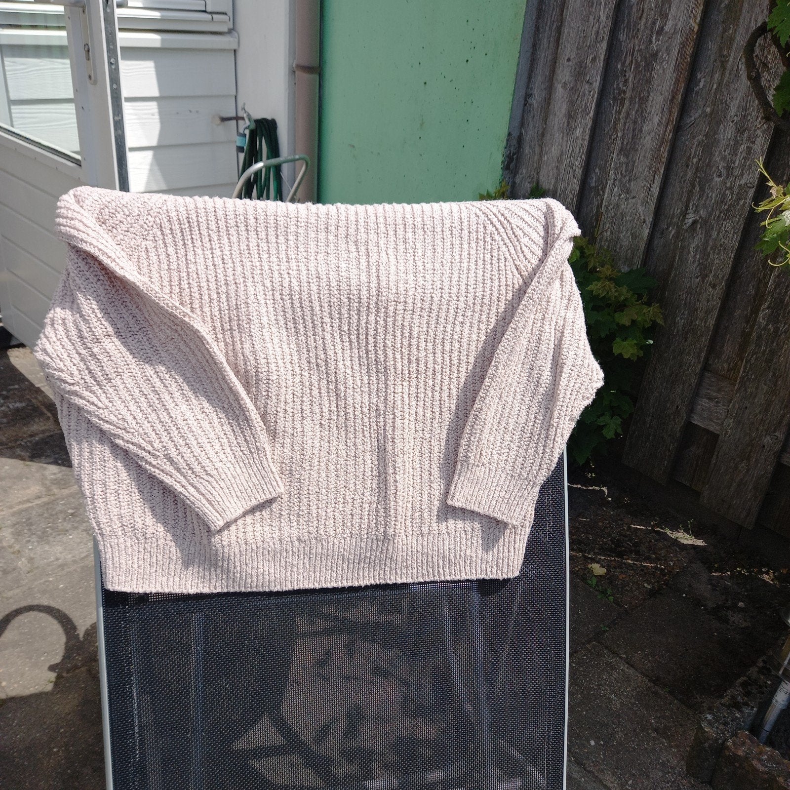 Mooie polyester trui Hunker Muller maat 36, Beige, Ophalen of Verzenden, Maat 36 (S), Gedragen