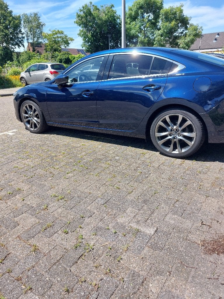 Mazda 6 2.0 Skyactiv-g 165PK I-eloop 2018 Blauw, Auto's, Mazda, Particulier, ABS, Achteruitrijcamera, Adaptive Cruise Control