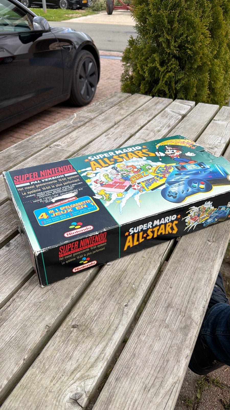 Super Mario All-Stars SNES - Compleet in doos, Ophalen of Verzenden, Gebruikt