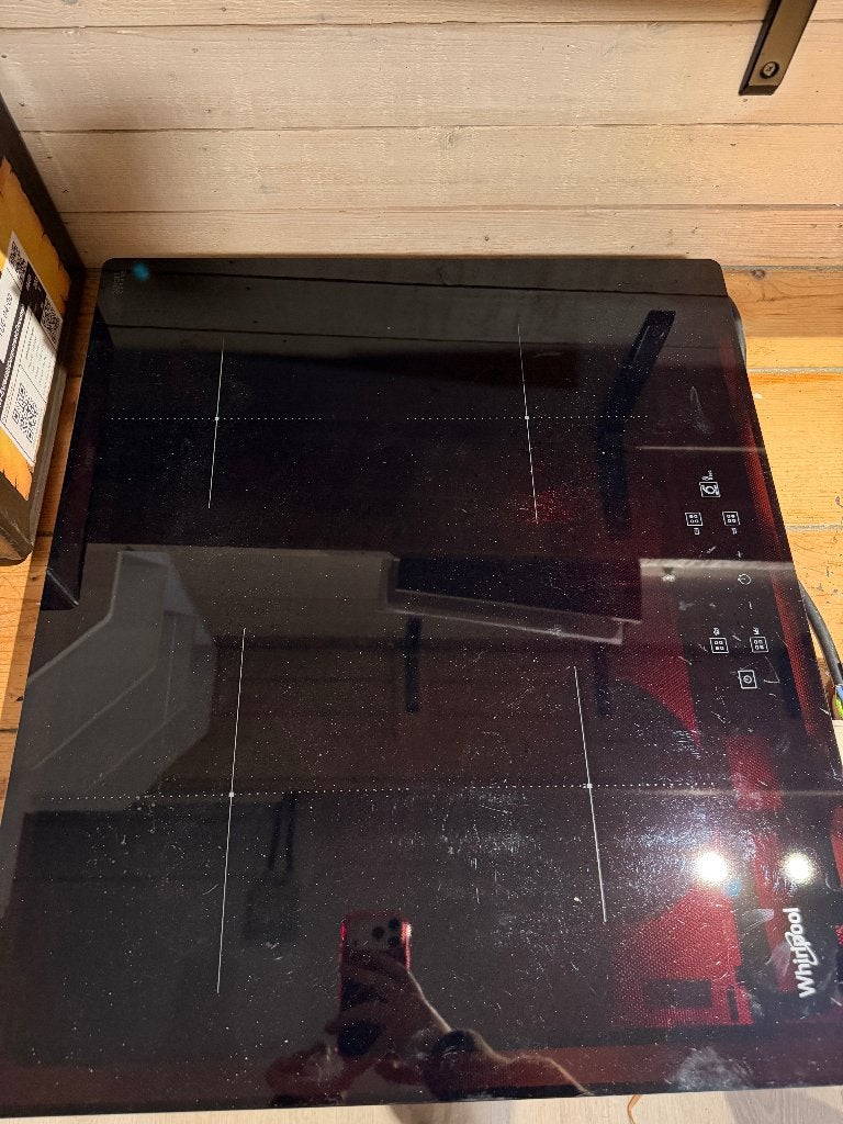 Whirlpool inductiekookplaat WS Q2160 NE – nette staat, Ophalen, Gebruikt, 4 kookzones, Inbouw