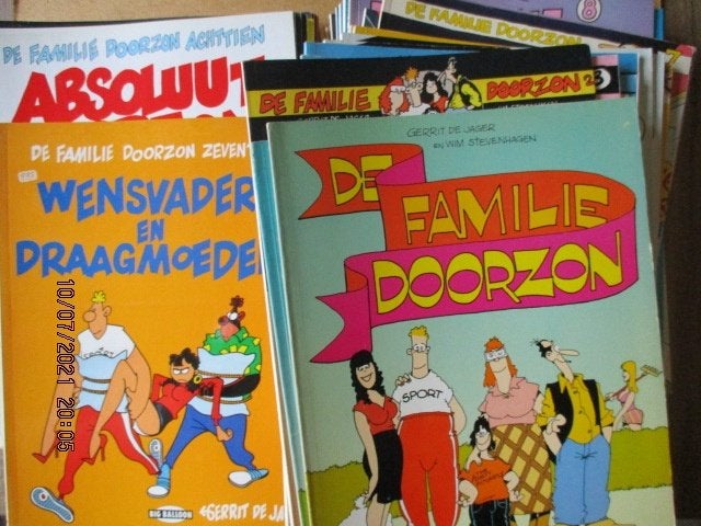 adv5023 de familie doorzon, Eén stripboek, Ophalen, Gelezen