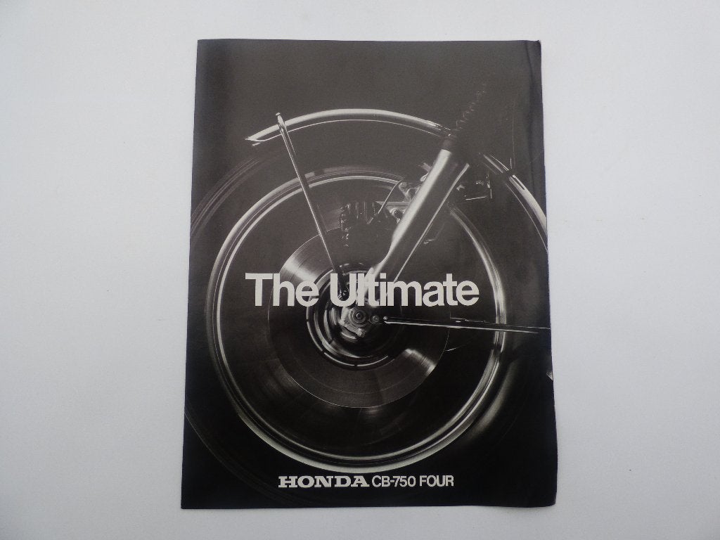 HONDA CB-750 FOUR FOLDER, Ophalen of Verzenden, Honda