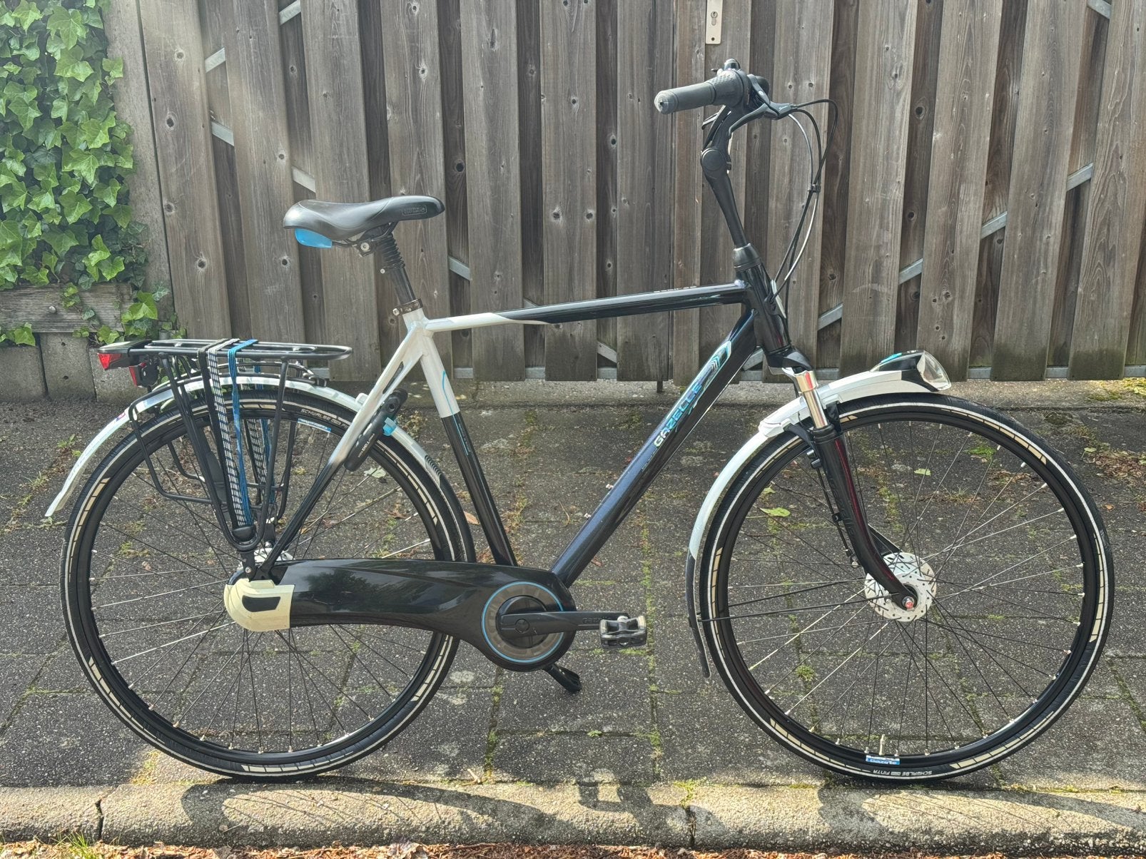 Nette Gazelle Eclipse C8 herenfiets 57cm / 28 inch, Fietsen en Brommers, Minder dan 10 versnellingen, Vering, Ophalen of Verzenden