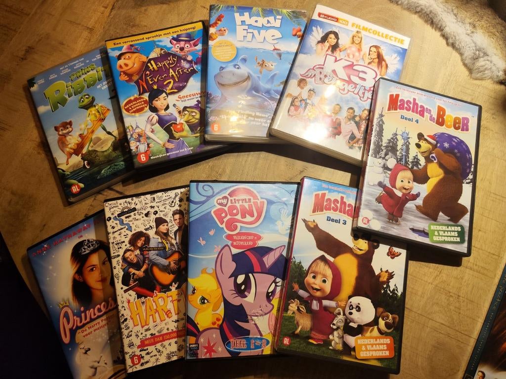 Dvd's voor kinderen, Cd's en Dvd's, Gebruikt, Alle leeftijden, Overige genres, Ophalen of Verzenden