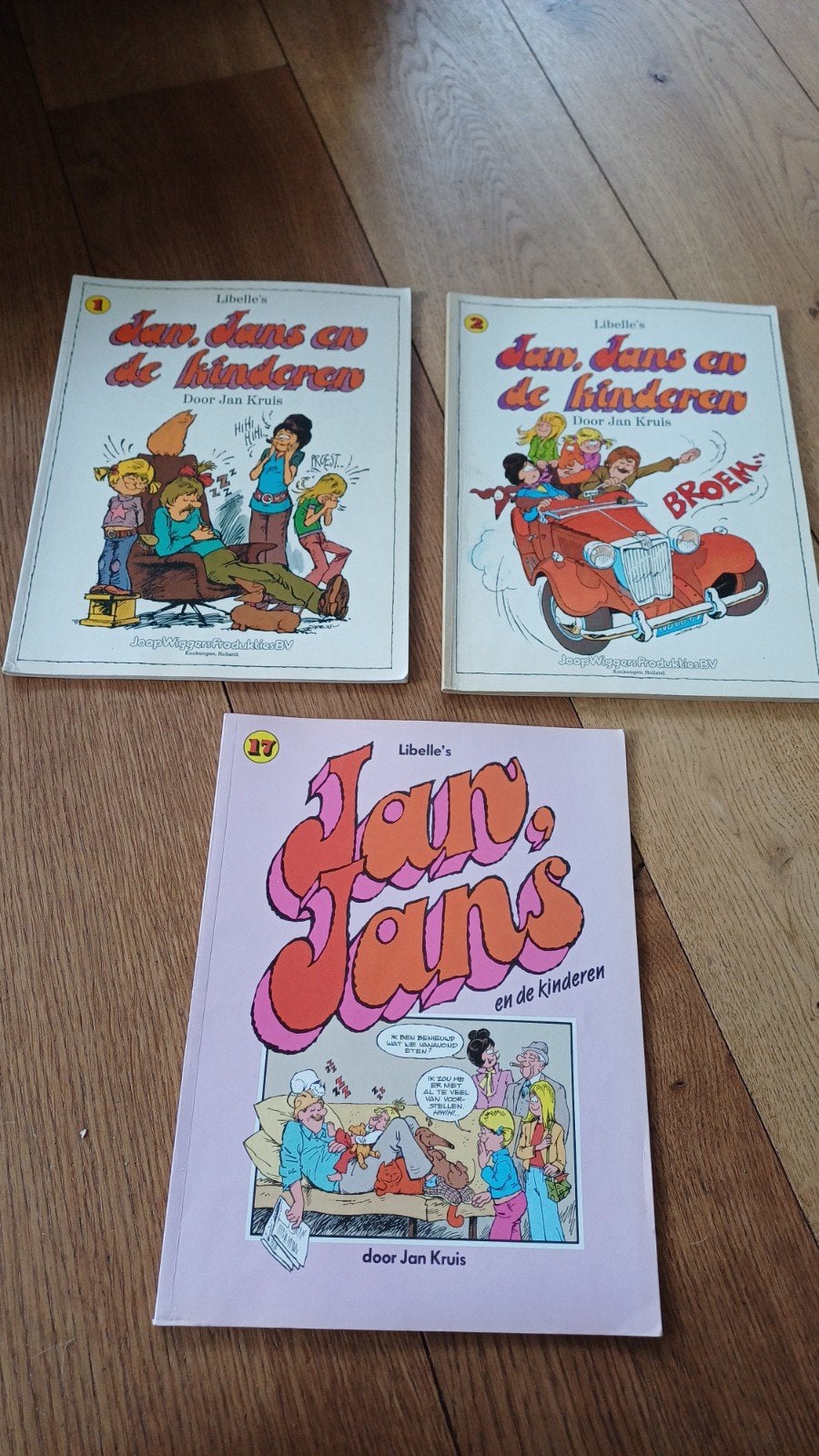 Jan Jans en de kinderen, Meerdere stripboeken, Ophalen of Verzenden, Gelezen, Jan Kruis