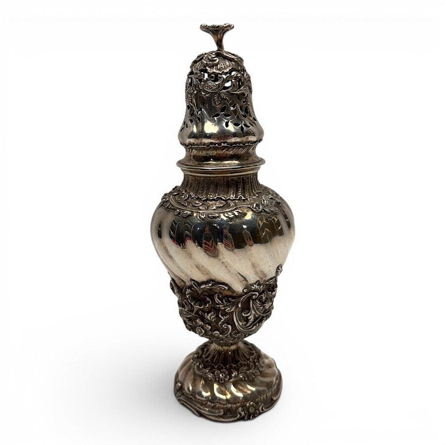 19e eeuwse zilveren strooibus, gebroeders Reitsma Sneek 1897, Antiek en Kunst, Ophalen of Verzenden, Zilver