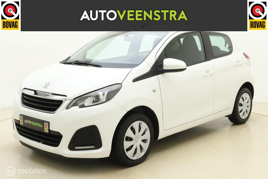 Peugeot 108 1.0 VTi Active|AIRCO|5 DRS|BLUETOOTH|, Voorwielaandrijving, Stof, Gebruikt, Zwart