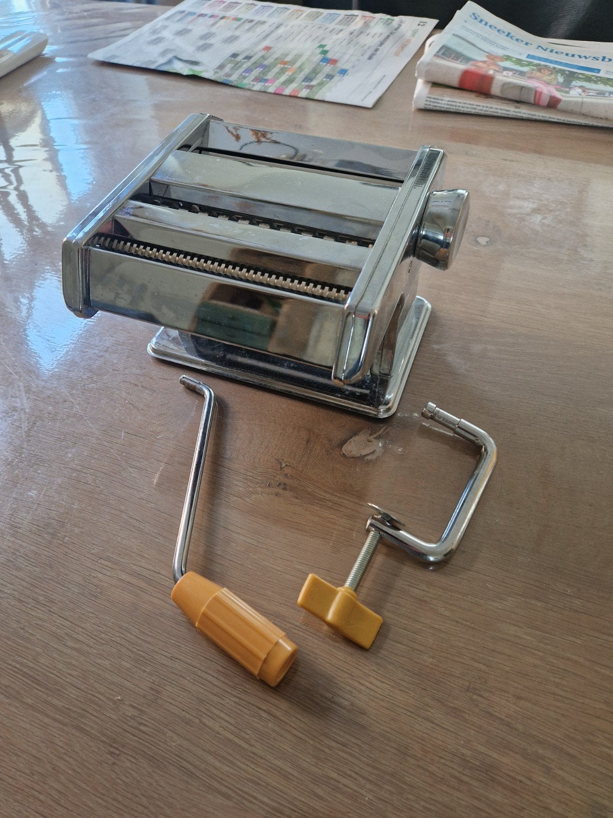 Pasta machine, Pastamachine, Ophalen of Verzenden, Nieuw, Metaal