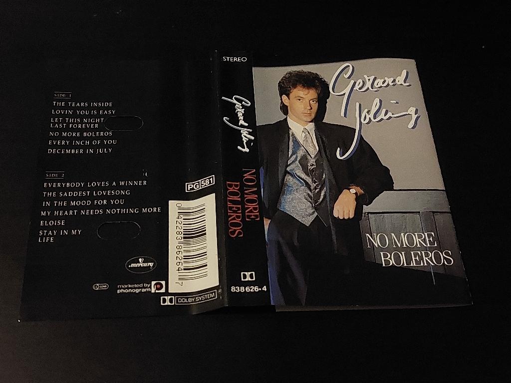 GERARD JOLING - NO MORE BOLEROS (MC), 1 bandje, Ophalen of Verzenden, Zo goed als nieuw, Origineel