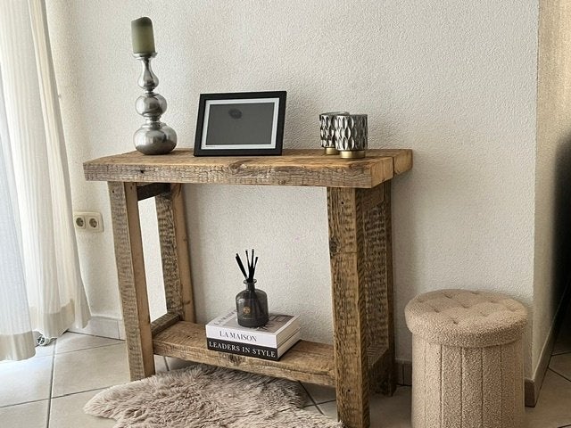 Side-table, Ophalen, 50 tot 100 cm, Nieuw, Landelijke