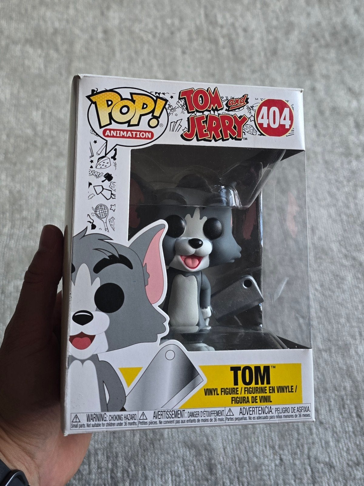 Funko Pop! Tom & Jerry - Tom #404 Vinyl Figuur, Ophalen of Verzenden, Zo goed als nieuw