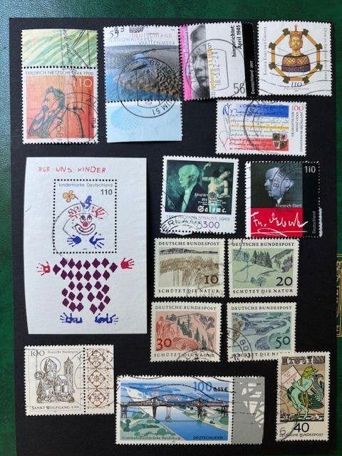 postzegels Duitsland, Verzenden, 1990 tot heden, Gestempeld