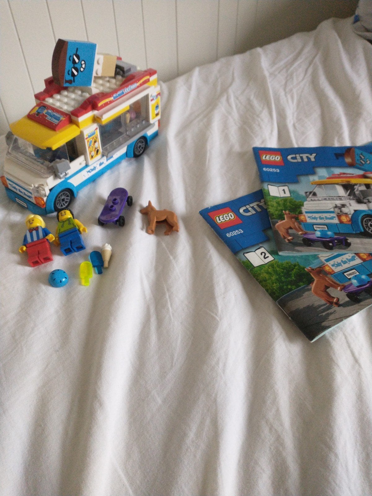 Lego 60253 ijswagen compleet, City, Lego, Ophalen of Verzenden, Zo goed als nieuw