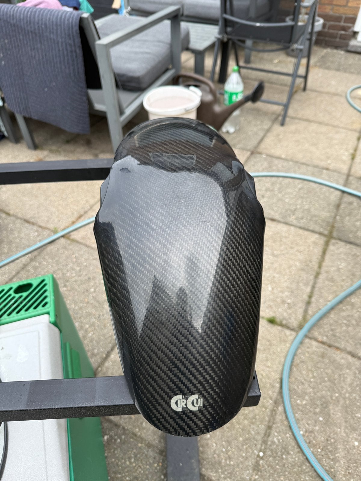 Yamaha r6 2001 carbon spatbord, Ophalen of Verzenden, Gebruikt