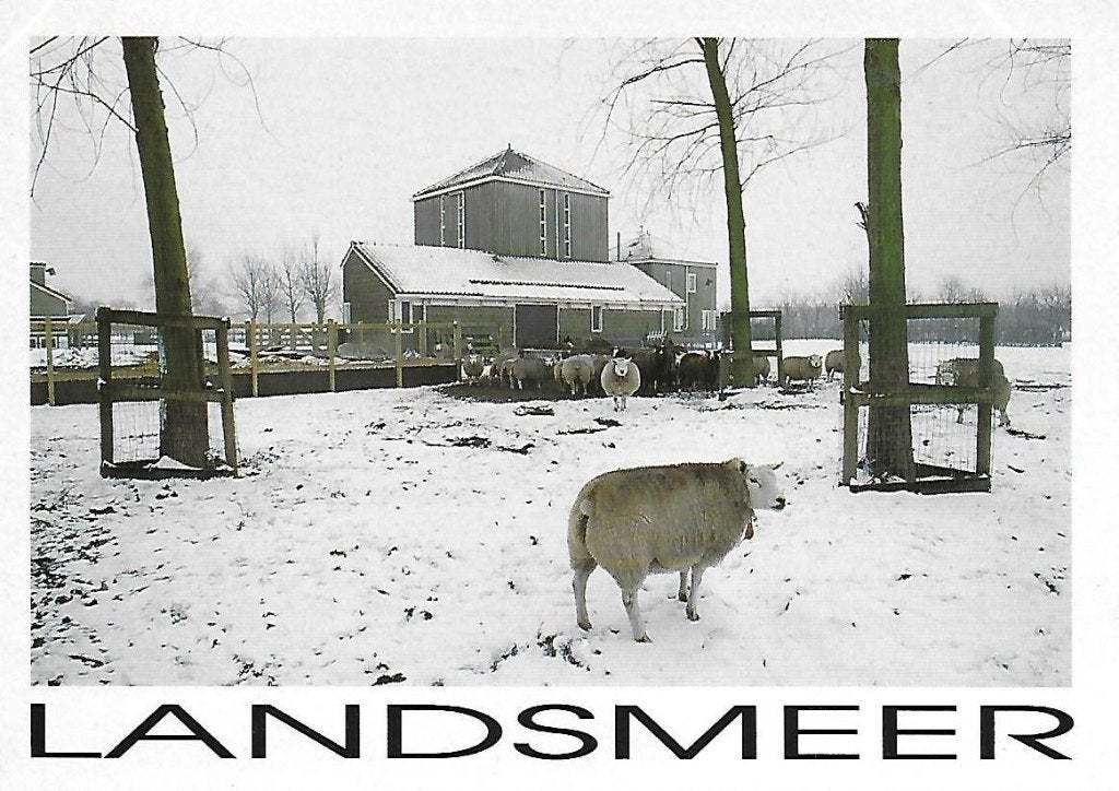 Landsmeer recreatiegebied het twiske ansichtkaart ( 7328 ), Ophalen of Verzenden, 1980 tot heden, Gelopen