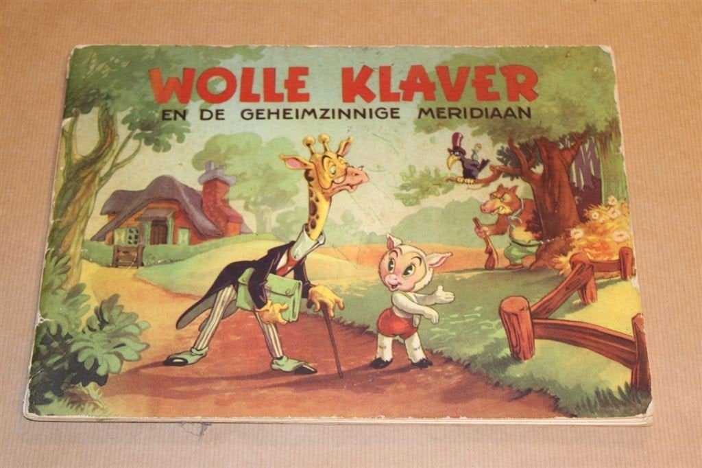 Wolle Klaver en de geheimzinnige Meridiaan- Marten Toonder, Ophalen of Verzenden, Gelezen