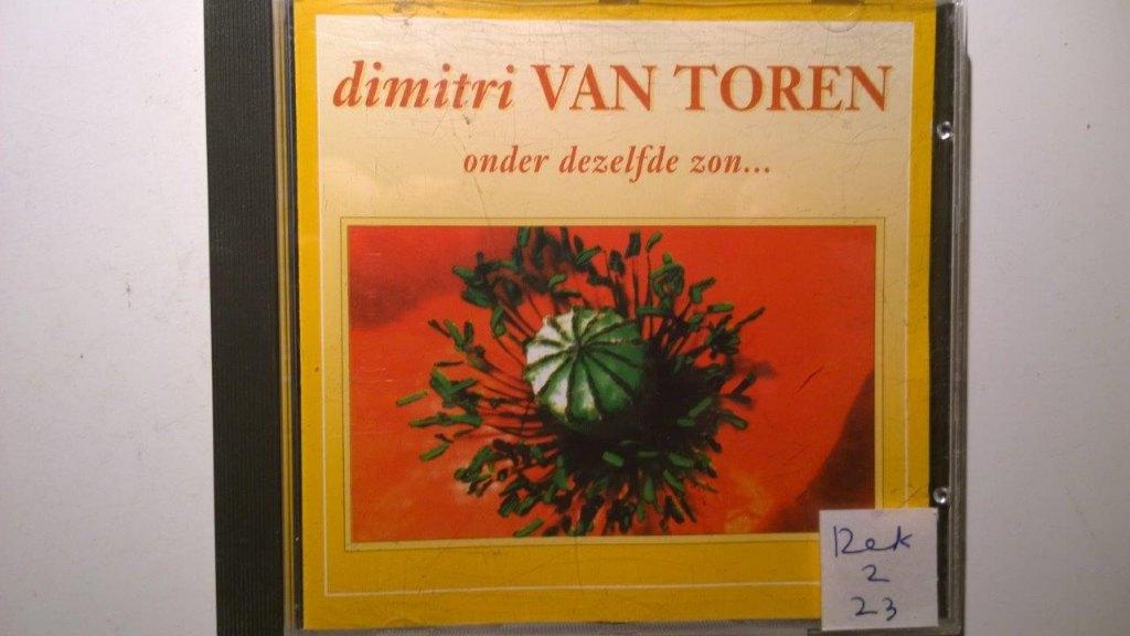 Dimitri Van Toren - Onder Dezelfde Zon, Cd's en Dvd's, Ophalen of Verzenden, Zo goed als nieuw, Pop