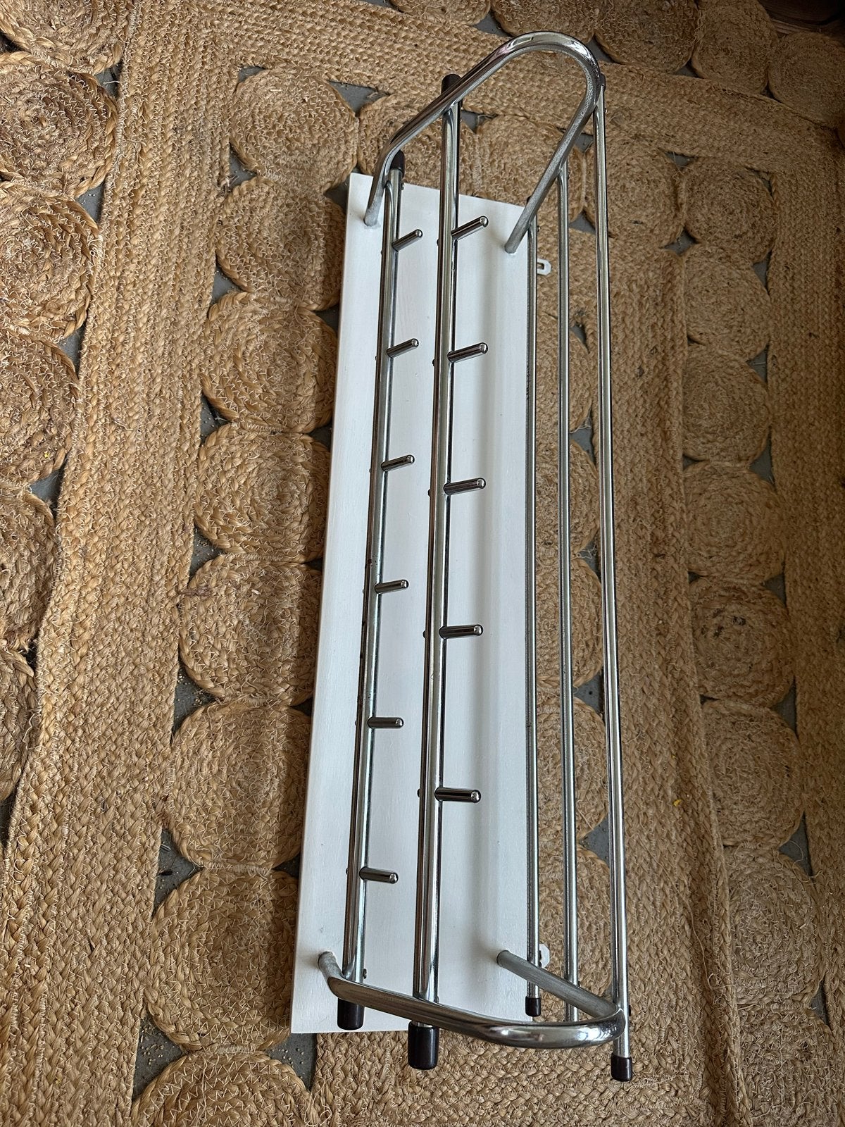 Vintage / retro wandkapstok, Huis en Inrichting, Woonaccessoires | Kapstokken, Gebruikt, Minder dan 100 cm, Metaal, Ophalen