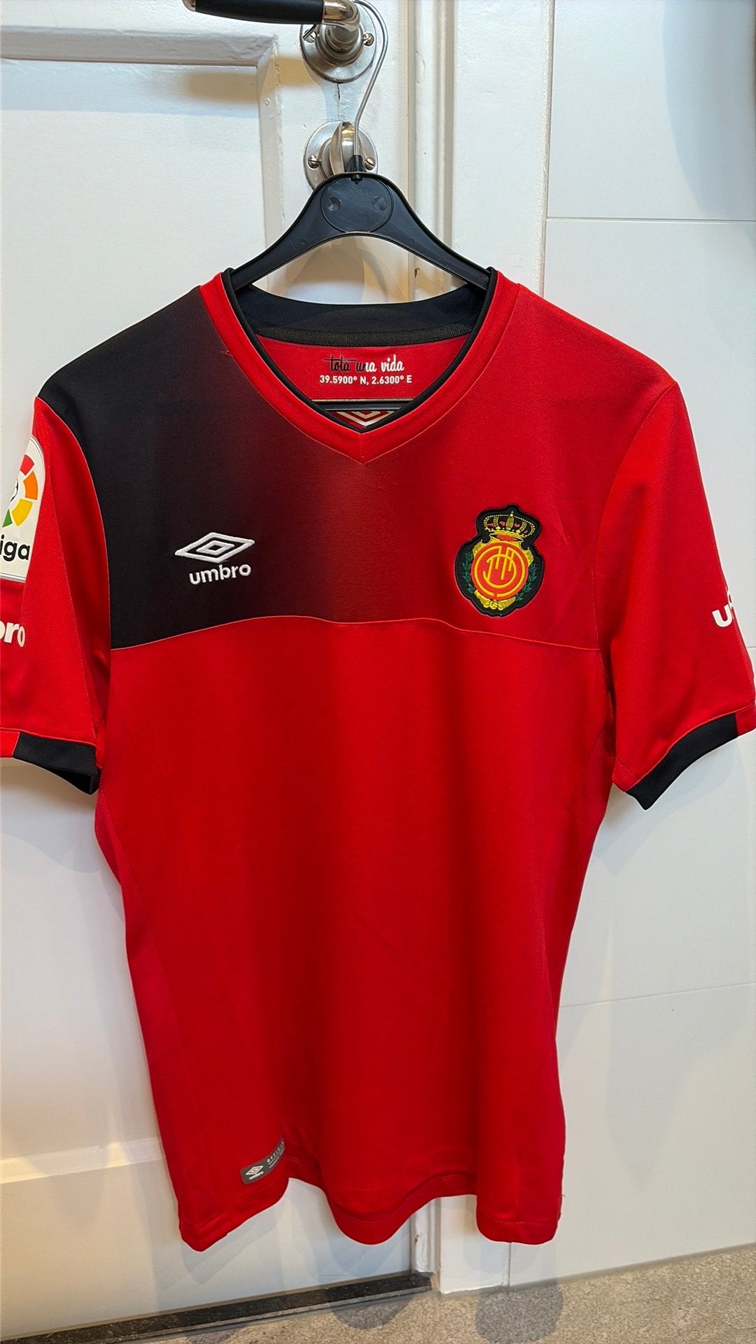 RCD Mallorca voetbalshirts officieel maat 158 of S, Maat XS of kleiner, Ophalen of Verzenden, Zo goed als nieuw, Shirt