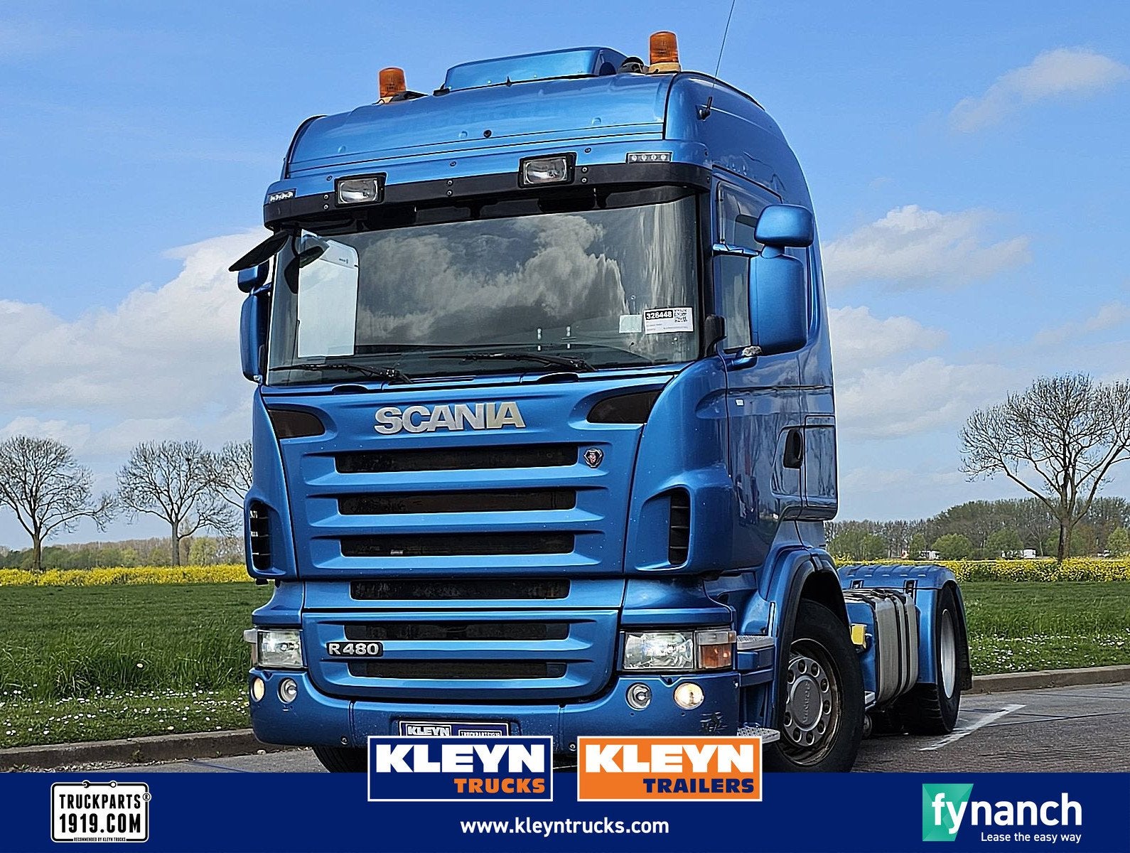 SCANIA R480, Automaat, Euro 5, Scania, Blauw