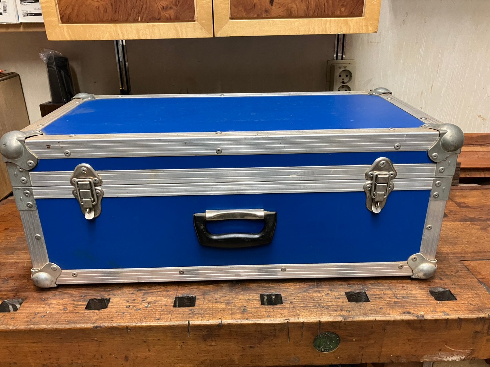 Flightcase-gereedshapkist, Ophalen, Gebruikt