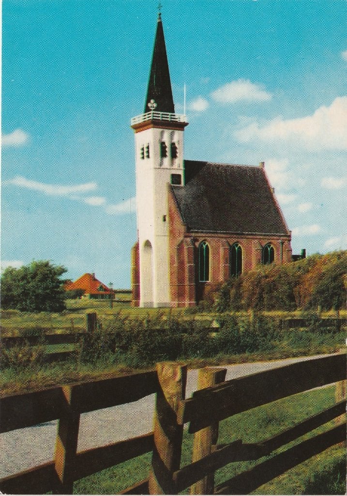 DEN HOORN Ned. Herv. Kerk, Verzenden, 1960 tot 1980, Ongelopen, Waddeneilanden