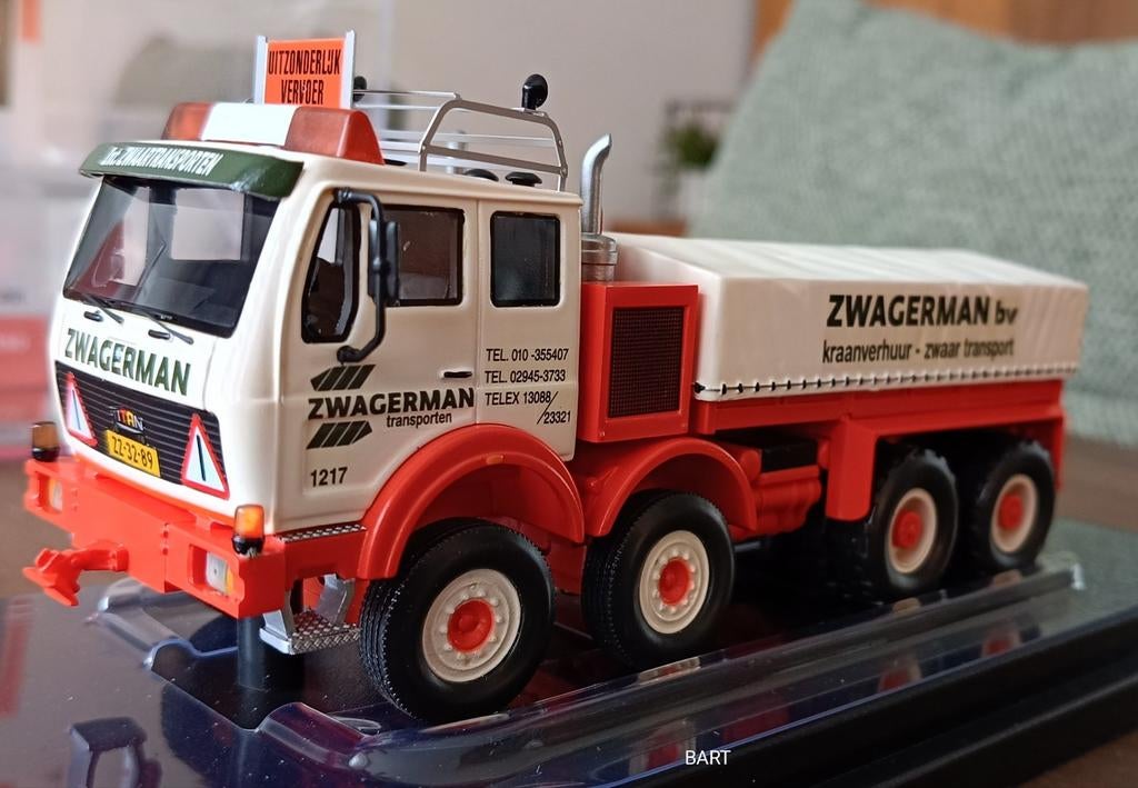 M-B TITAN ZWAGERMAN GELIMITEERDE OPLAGE IMC, Ophalen of Verzenden, Nieuw, Bus of Vrachtwagen, Overige merken