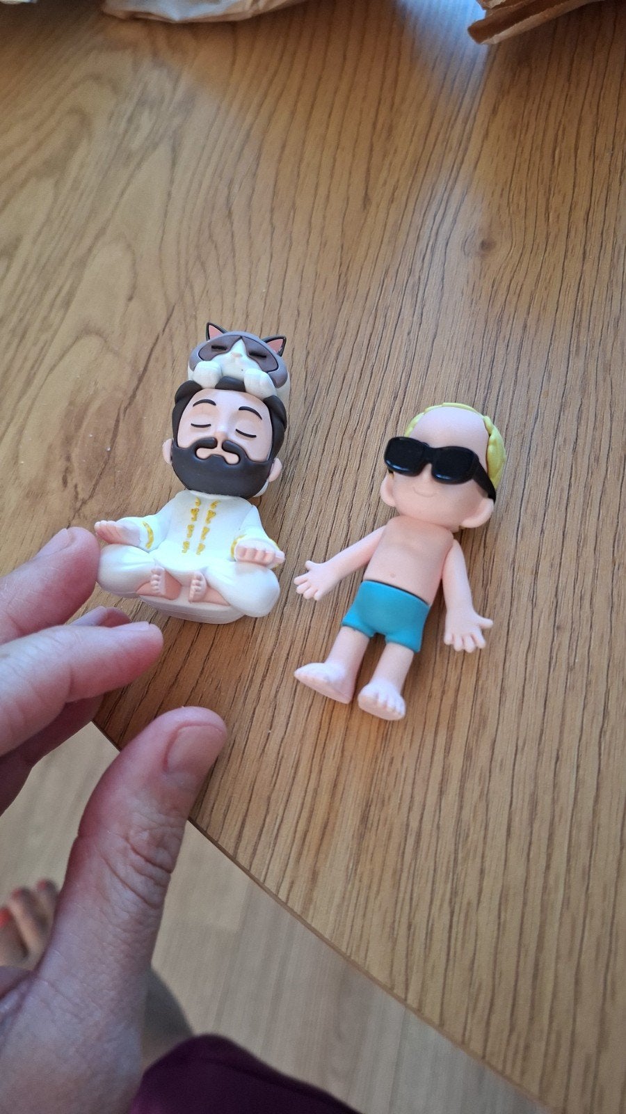 Bankzitters poppetjes, Ophalen of Verzenden, Zo goed als nieuw