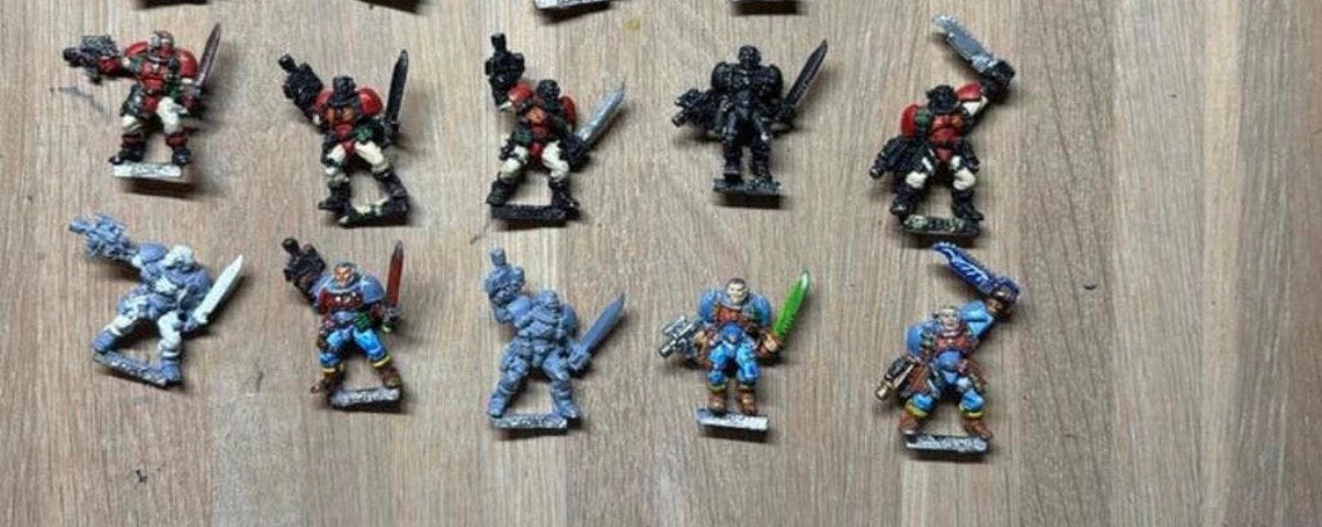 Warhammer 40k metal scouts per stuk, Ophalen of Verzenden, Zo goed als nieuw, Warhammer