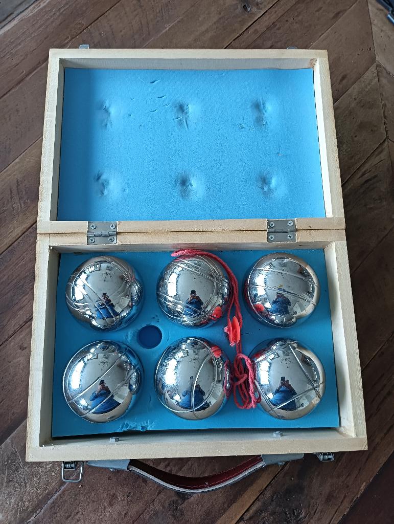 jeu de Boules / petanque nieuw 6 stuks, Ophalen, Nieuw, Bal