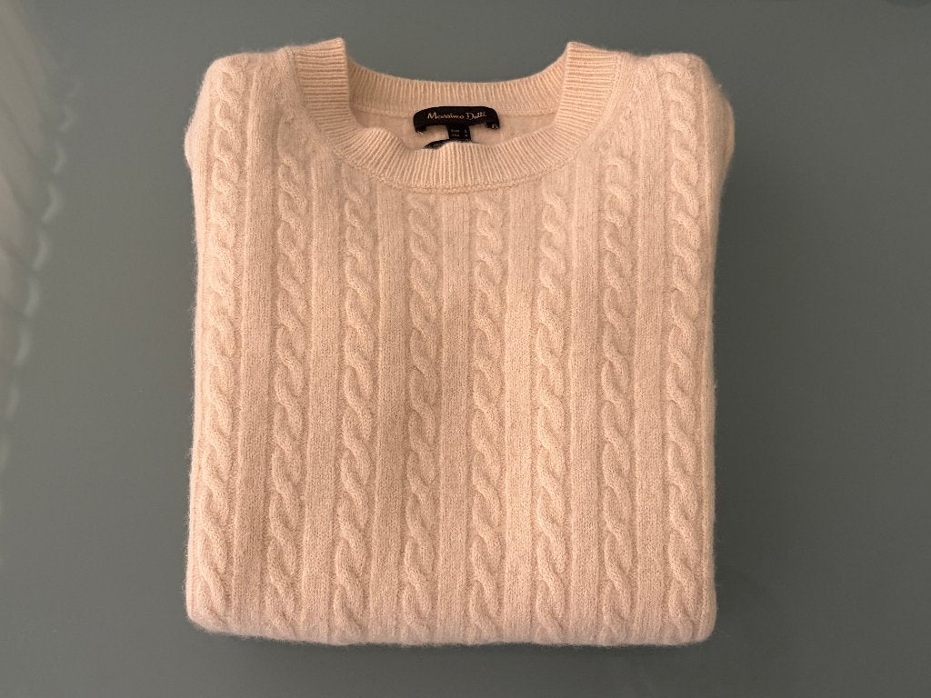 Massimo Dutti kabeltrui S dames, Massimo Dutti, Wit, Ophalen of Verzenden, Maat 36 (S)