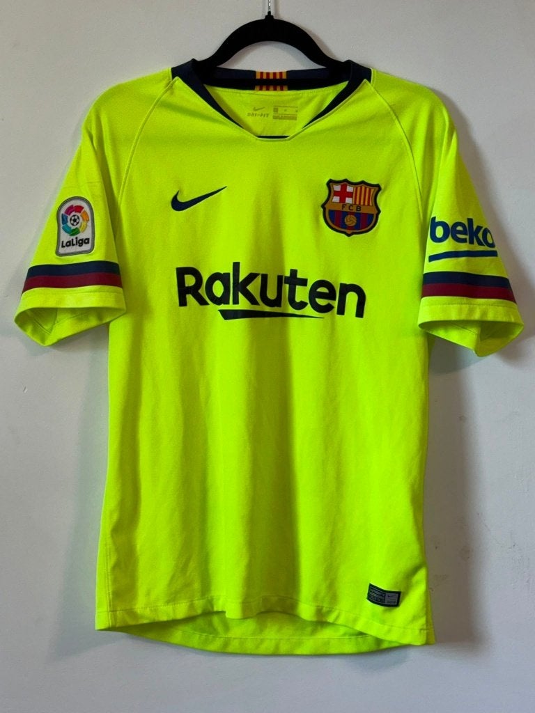 Origineel Barcelona 2018-19 Uit shirt - Maat M - 6/10, Overige kleuren, Maat 48/50 (M), Nike, Ophalen of Verzenden