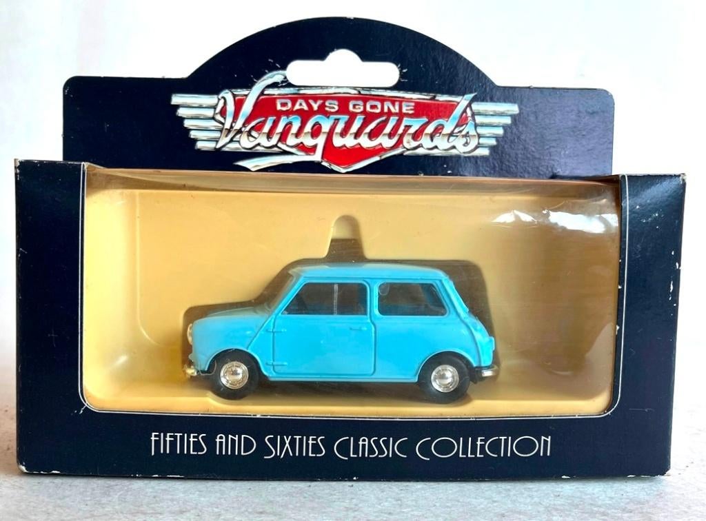 Mini Cooper blauw Lledo Days Gone Vanguards VA74000., Ophalen of Verzenden, Zo goed als nieuw, Auto, Overige merken