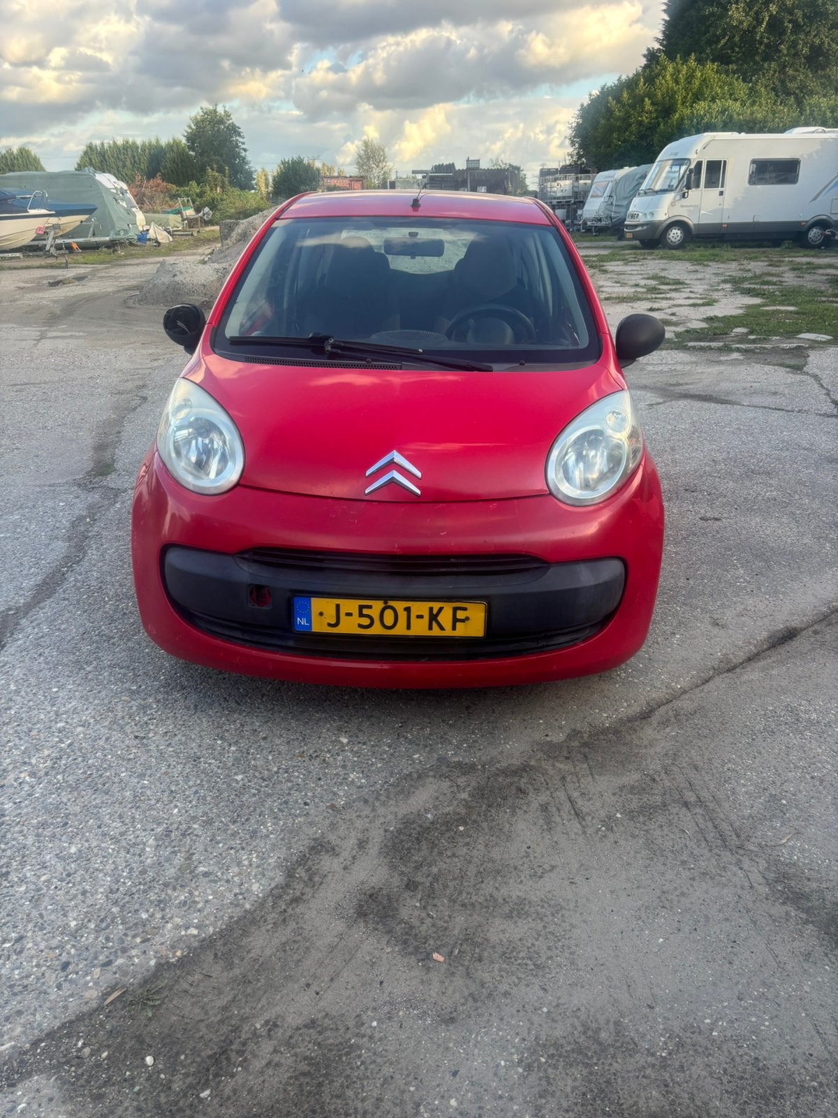 Citroën C1 1.0 3-DRS 2006 Rood, Auto's, Voorwielaandrijving, 765 kg, 4 stoelen, C1