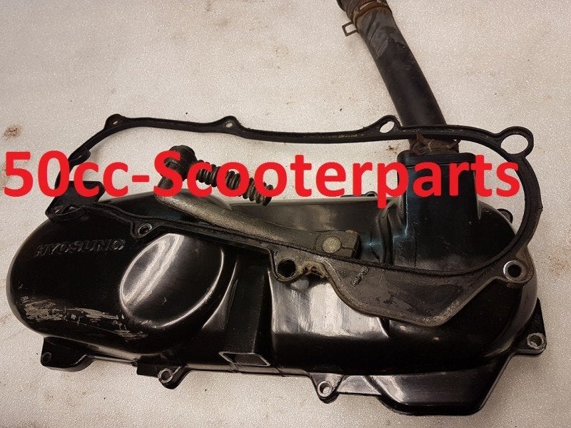 Carterdeksel Kickstartdeksel Hyosung Ez100 Yh8877 Gebruikt, Ophalen of Verzenden