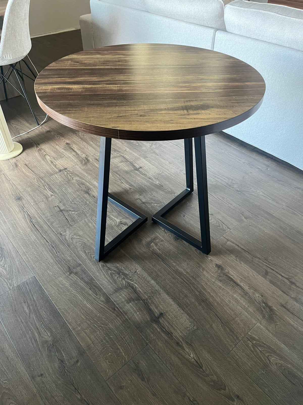 Eettafel Keukentafel 80 x 80 x 75 cm, Ophalen of Verzenden, Zo goed als nieuw, Vierkant, 50 tot 100 cm