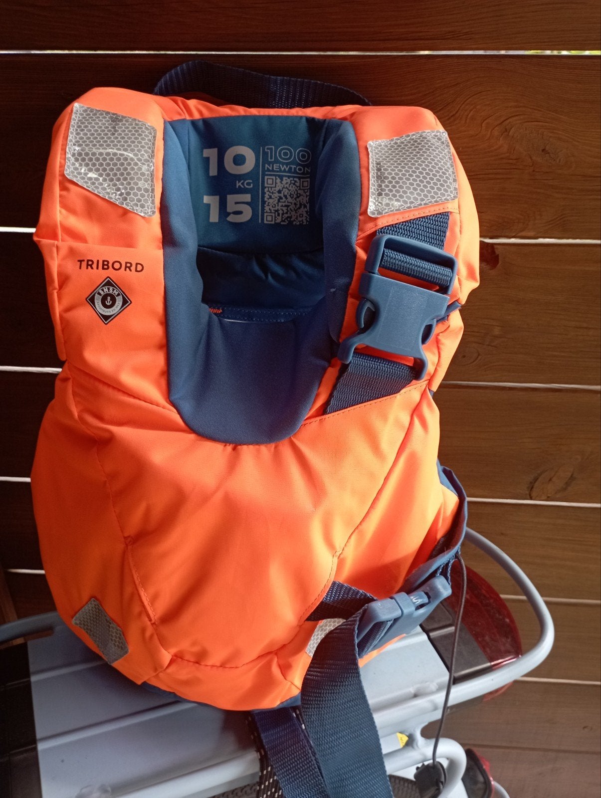 Tribord LJ100N Easy Baby Zwemvest 10-15kg slechts 1 x gebrui, Ophalen, Zo goed als nieuw, Overige typen
