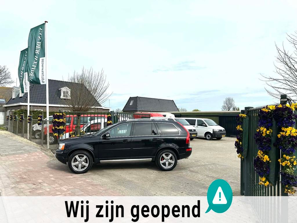 Volvo XC90 2.4 D5 Momentum 7 PERSOONS Youngtimer, Gebruikt, Zwart, 7 stoelen, Zwart