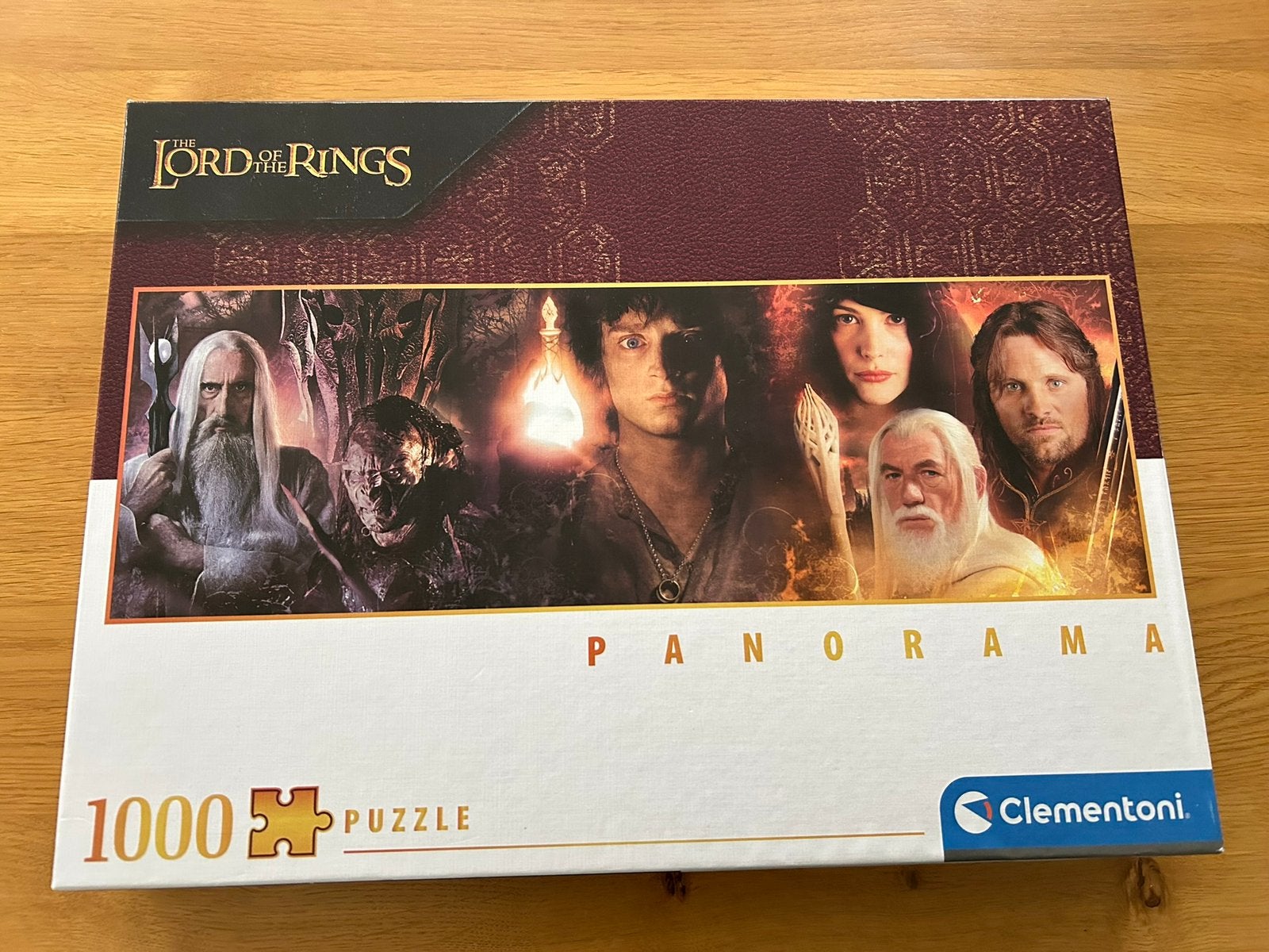 Lord of the Ring puzzel, Verzenden, Zo goed als nieuw, Overige typen