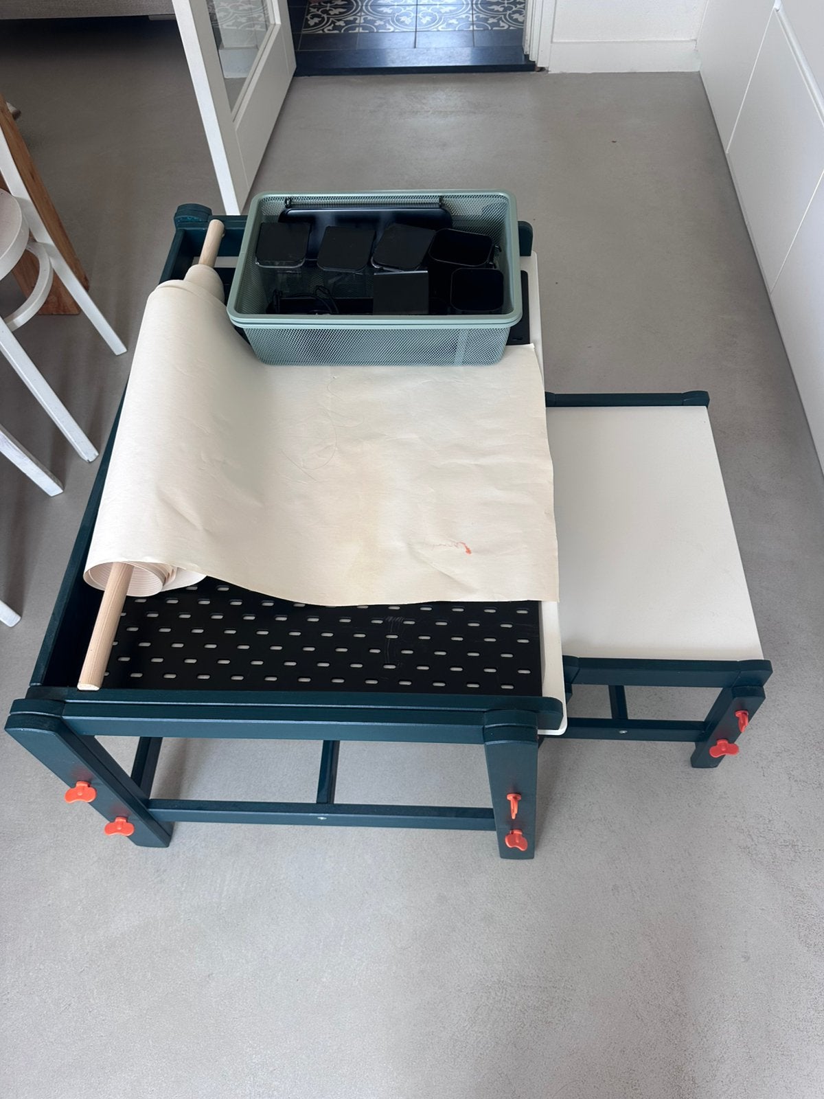 Tekentafel kind, Ophalen, Zo goed als nieuw, Transportkar