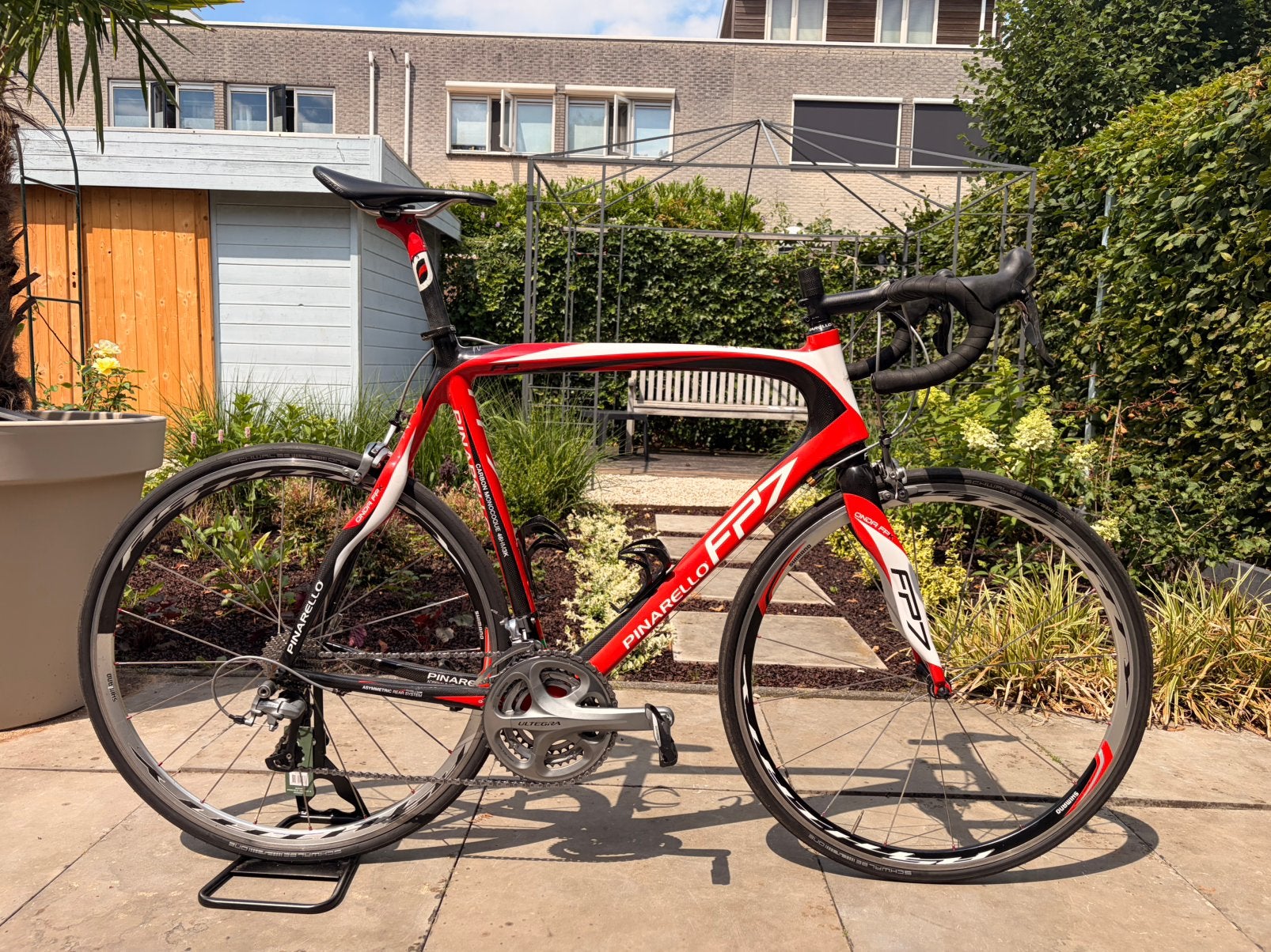Pinarello FP7 Ultegra 59CM, Carbon, Zo goed als nieuw, 57 tot 61 cm, Meer dan 20 versnellingen