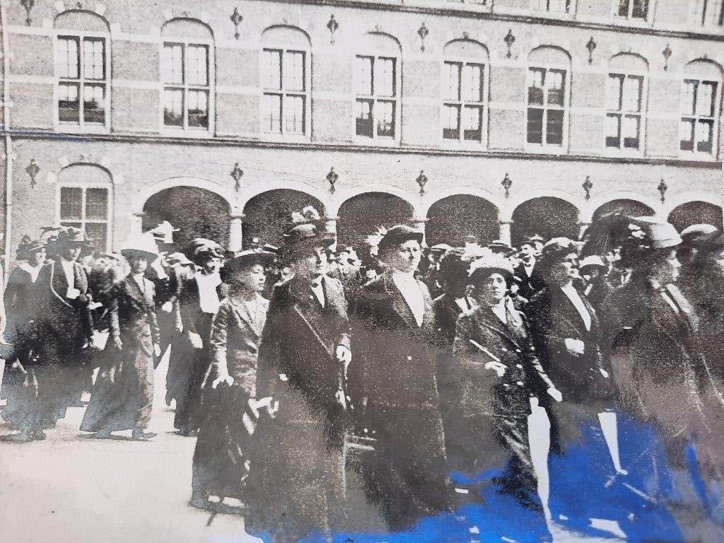 Persfotograaf foto, Ophalen of Verzenden, Voor 1940, Gebruikt, Gebouw