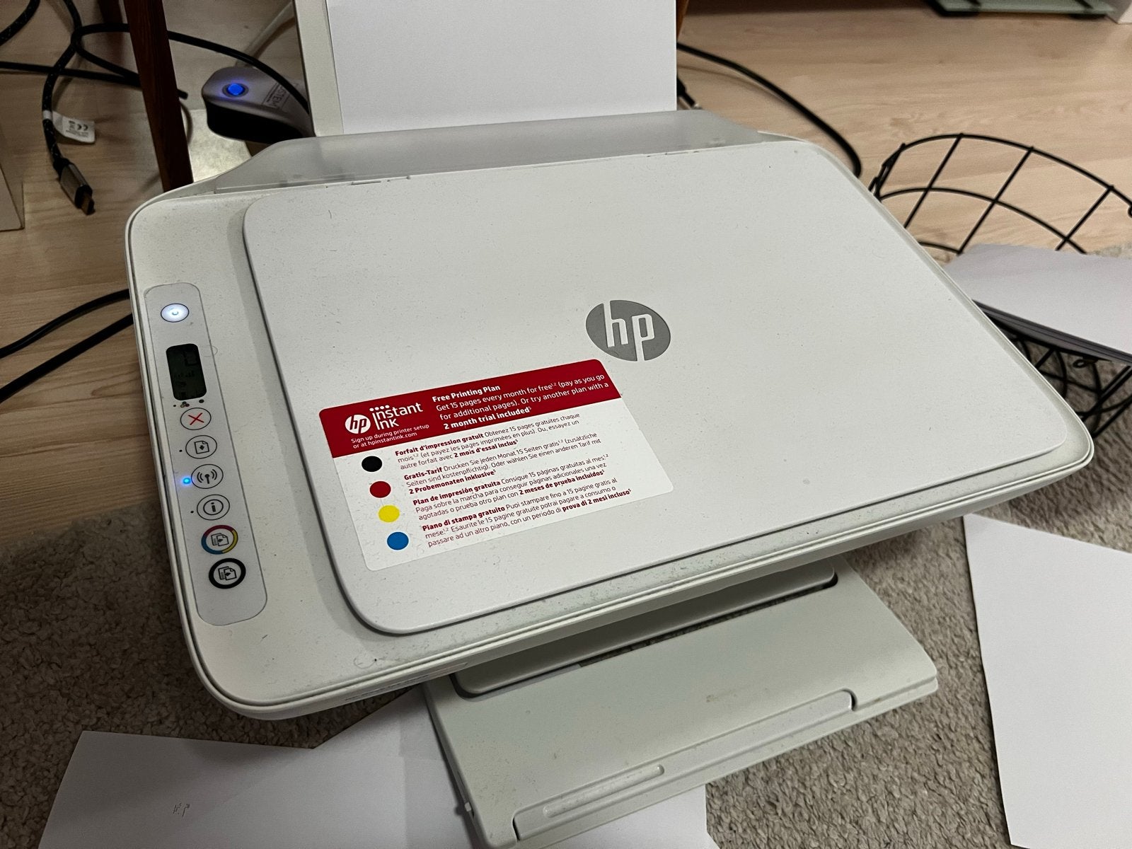 HP DeskJet 2620 All-in-One Printer - Print, Scan, Copy, Inkjetprinter, All-in-one, Kleur printen, Ophalen of Verzenden