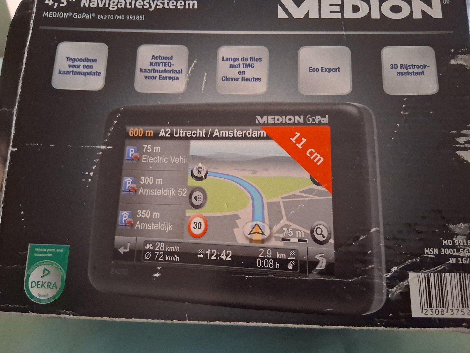 Medion TomTom Navigatiesysteem - Compleet met Beschrijving, Ophalen